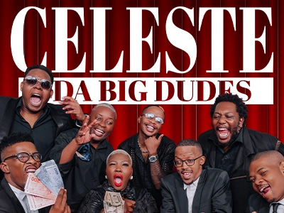 Celeste and The big Dudes Web 400x300 1